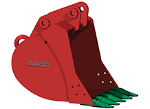 ESCO Standard Duty Plate Lip Bucket (STDP)