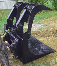 Skid Steer Grapple Bucket 60" thru 84"