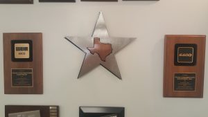 ESCO Plaque for Texas Contractors Equipment