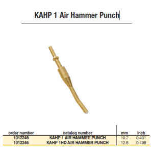 KAHP 1 Air Hammer Punch