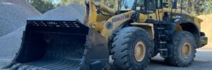 Two Buckets for Houston Crushed Concrete