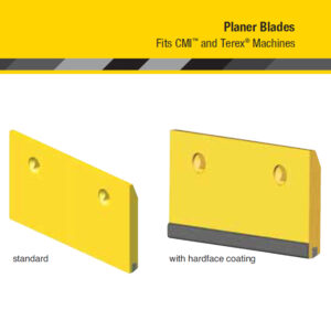 Kennametal Planer Blades that Fit CMI and Terex Machines