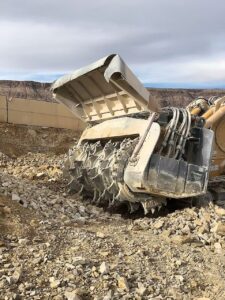 vermeer terrain leveler with kennametal teeth ts series trenching tools