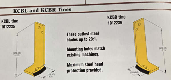 kennametal kcbl mixer tine